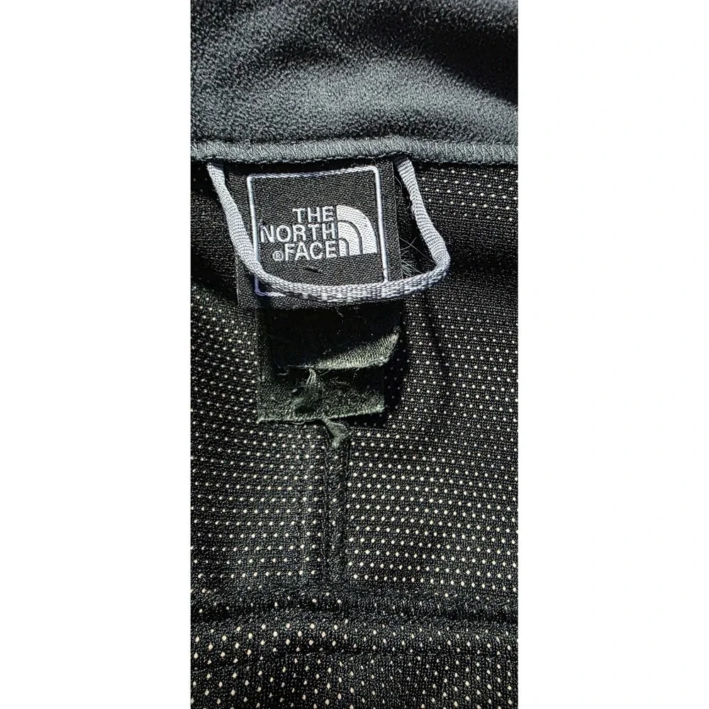 The North Face WindWall Fleece Jacket Mens XL Black Full Zip Windproof Coat Hike